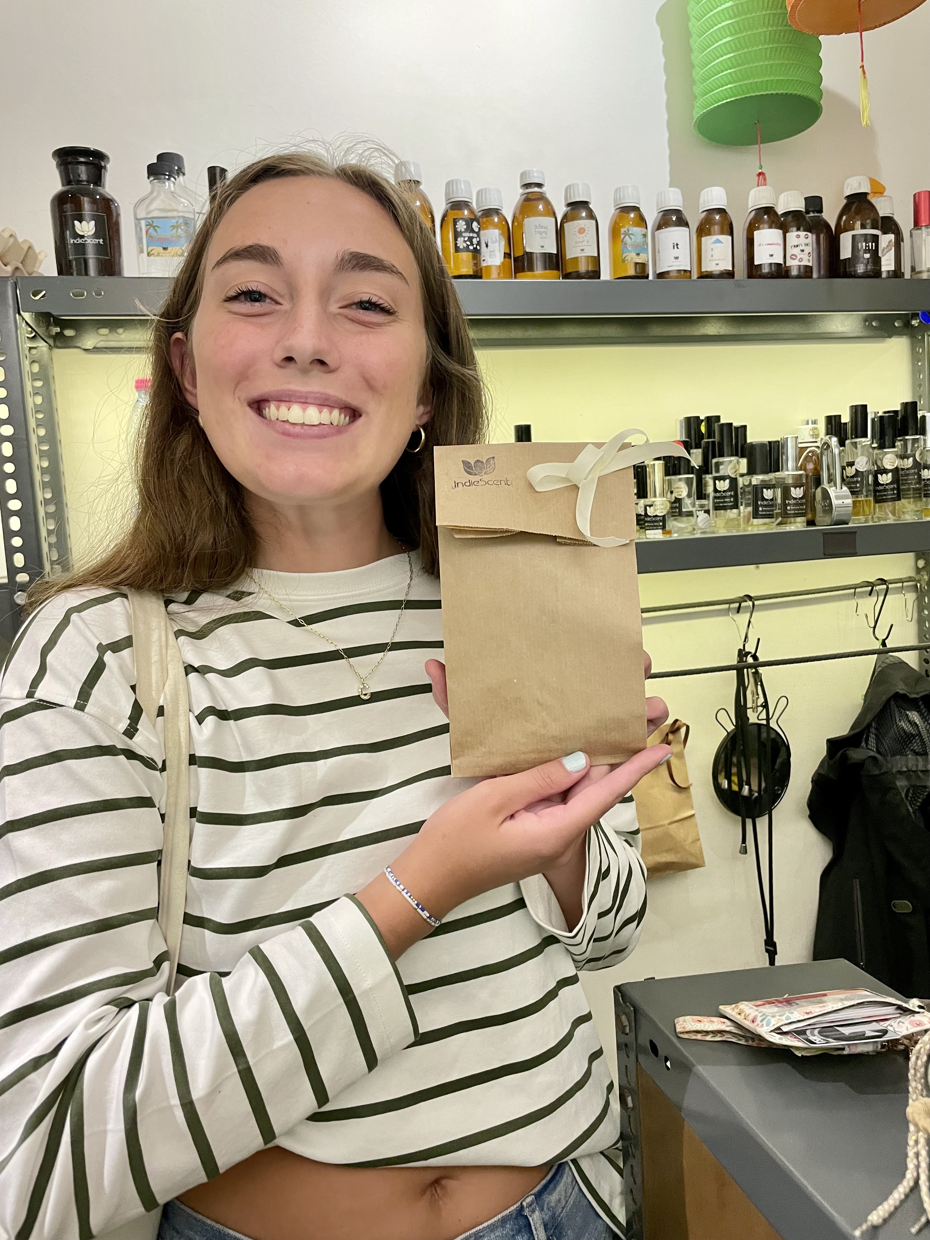 Friend at Indie Scent Shop