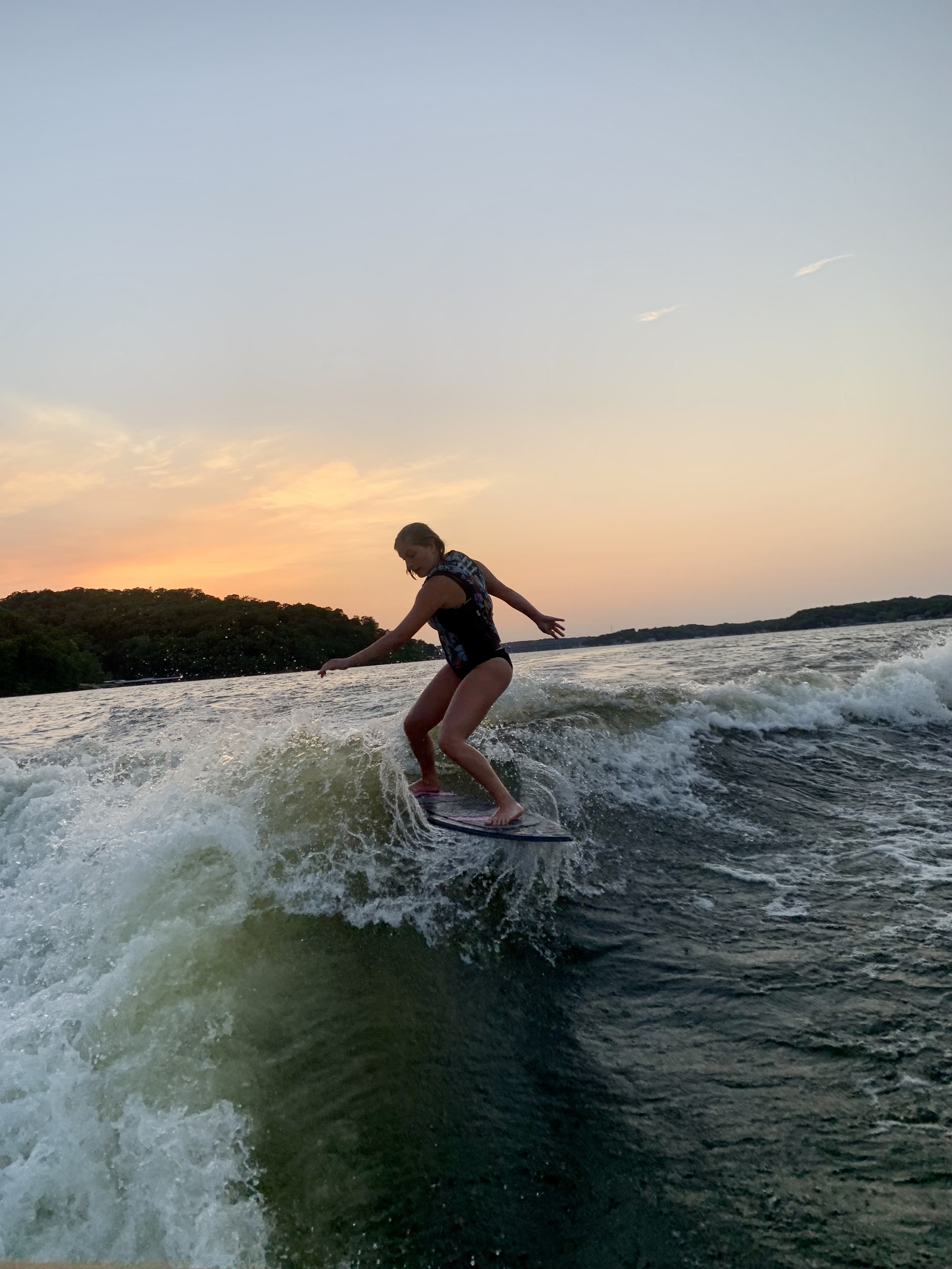 Surfing Lake of the Ozarks