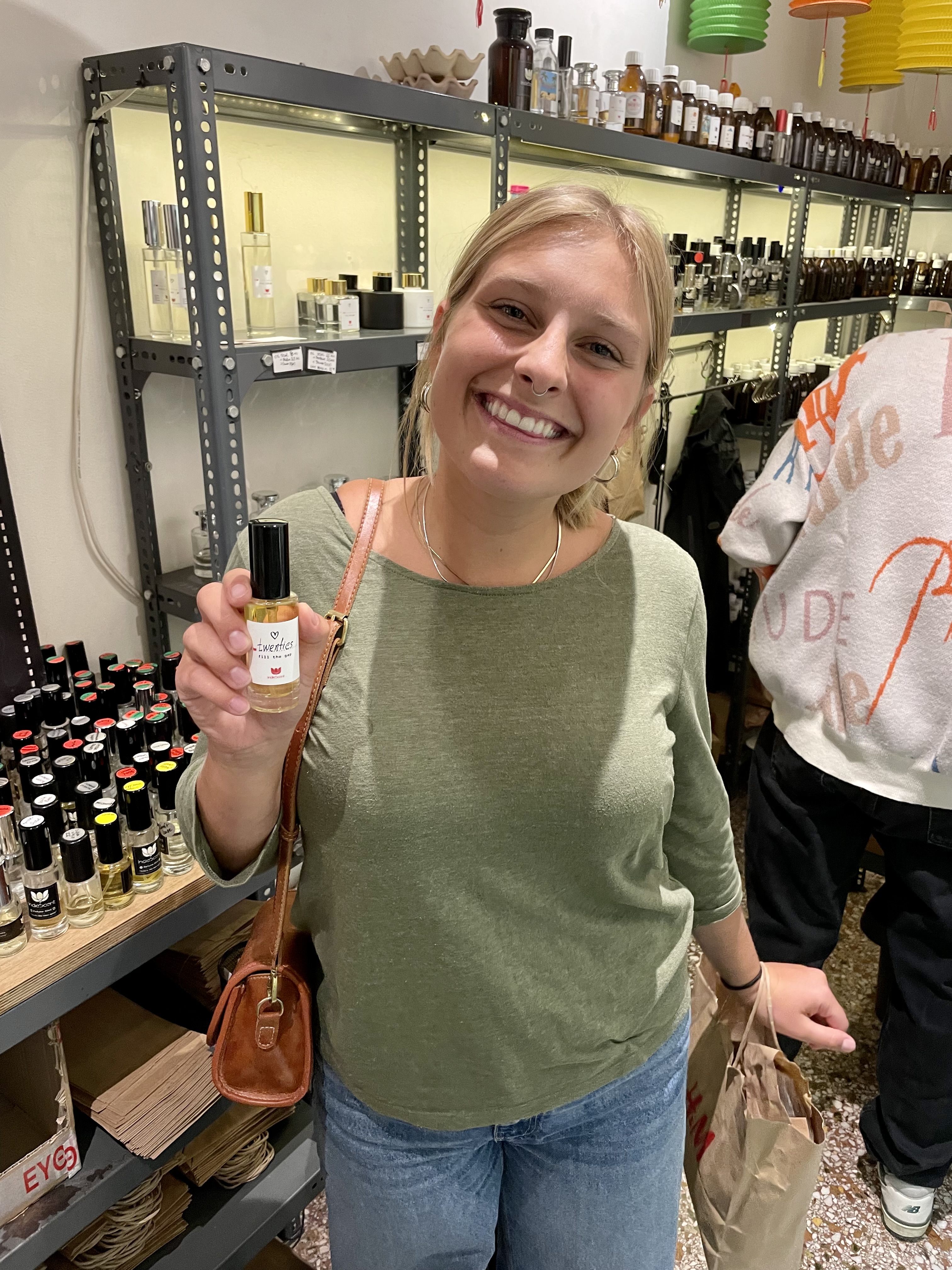 Me at Indie Scent Shop